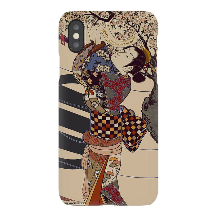 Grand Geisha Premium Phone Case schoollistdone.com Premium Matte Snap Case iPhone XS 