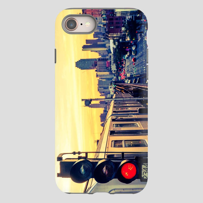 The Mighty 7 Premium Phone Case schoollistdone.com Premium Glossy Tough Case iPhone 8