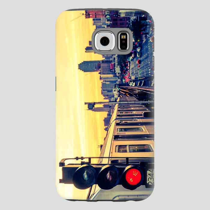 The Mighty 7 Premium Phone Case schoollistdone.com Premium Matte Tough Black TPU Case Samsung Galaxy S6