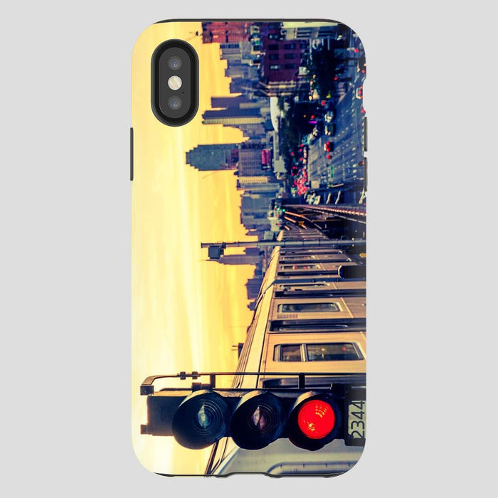 The Mighty 7 Premium Phone Case schoollistdone.com Premium Glossy Tough Case iPhone XS