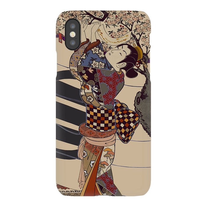 Grand Geisha Premium Phone Case schoollistdone.com Premium Matte Snap Case iPhone X 