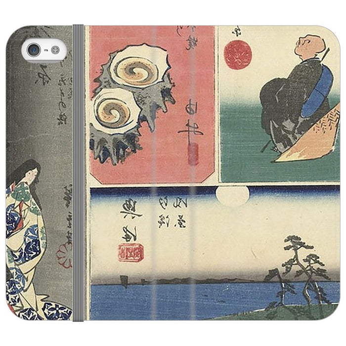 Tokaido schoollistdone.com Premium Folio Wallet Satin Case iPhone SE