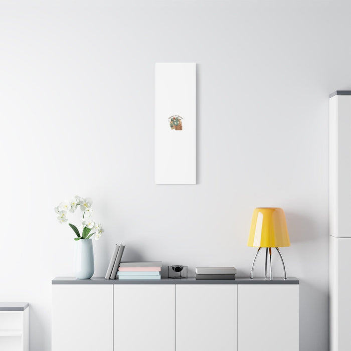 Wander to Wonder travel postcard wall art | Canvas Canvas Printify 