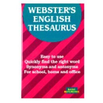 Webster's English Thesaurus schoollistdone.com