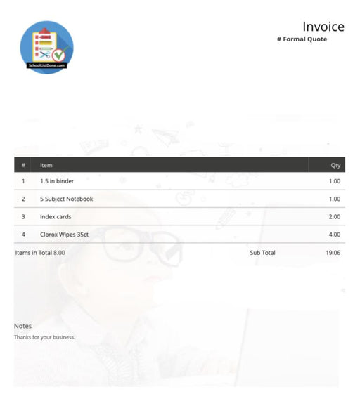 Quick School Bundle schoollistdone.com