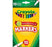 Crayola Classic Markers 10 Pack - Fine line schoollistdone.com 