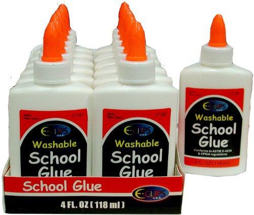 White School Glue schoollistdone.com 