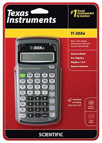 Texas Instruments TI-30Xa Scientific Calculator schoollistdone.com 