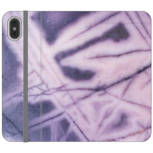 Beryllos schoollistdone.com Premium Folio Wallet Satin Case (Clear PC Insert) iPhone XS Max
